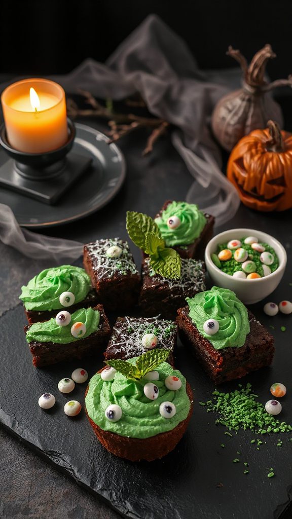 haunted mint brownies recipe haunted mint brownies recipe