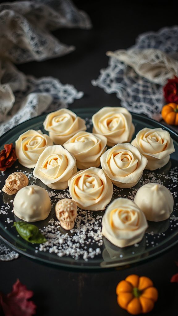 hauntingly beautiful chocolate truffles