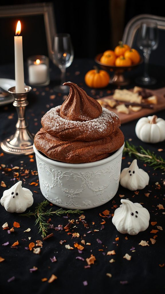 hauntingly delicious chocolate souffl
