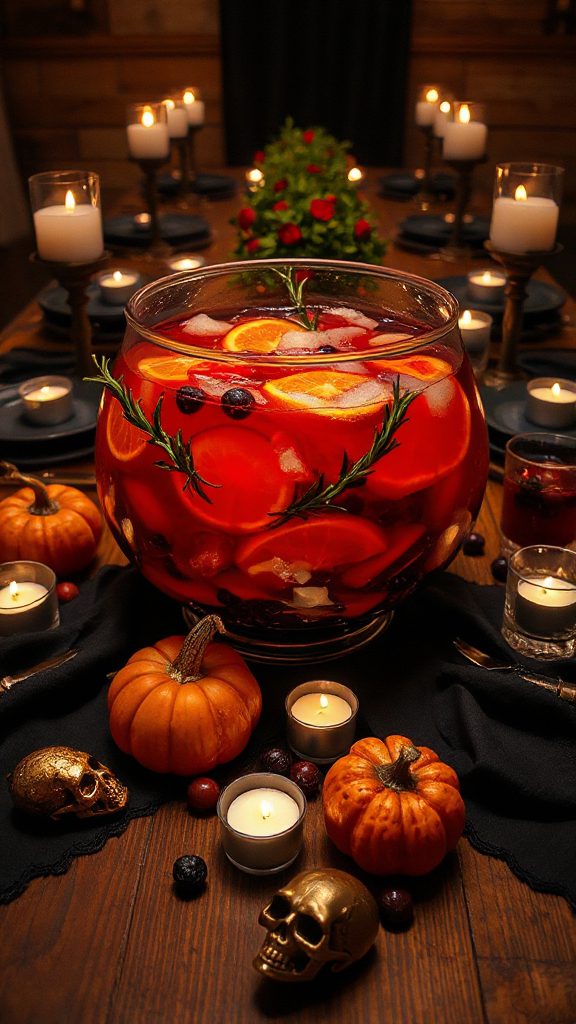 hauntingly delicious halloween sangria