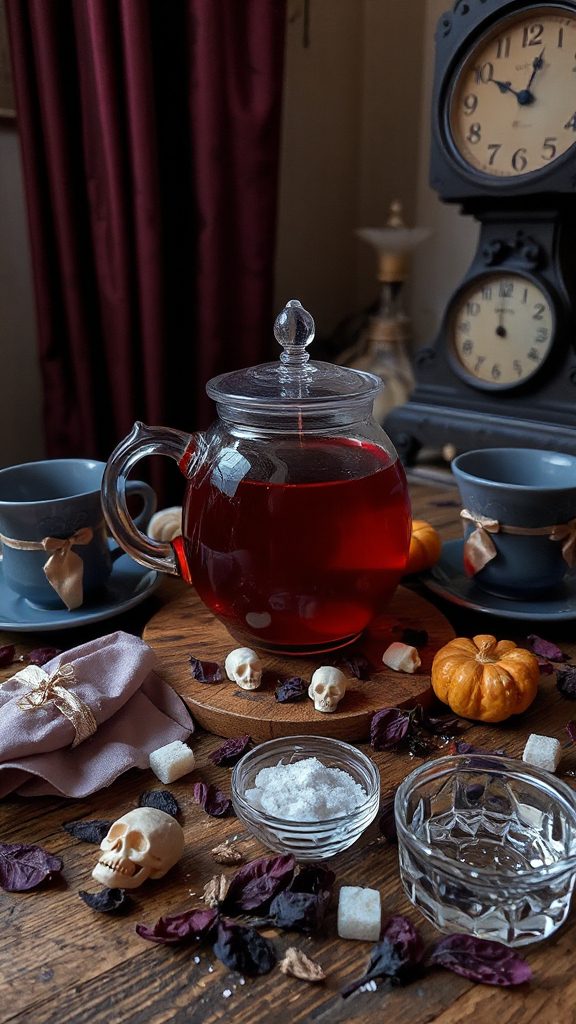 hauntingly vibrant tea blend