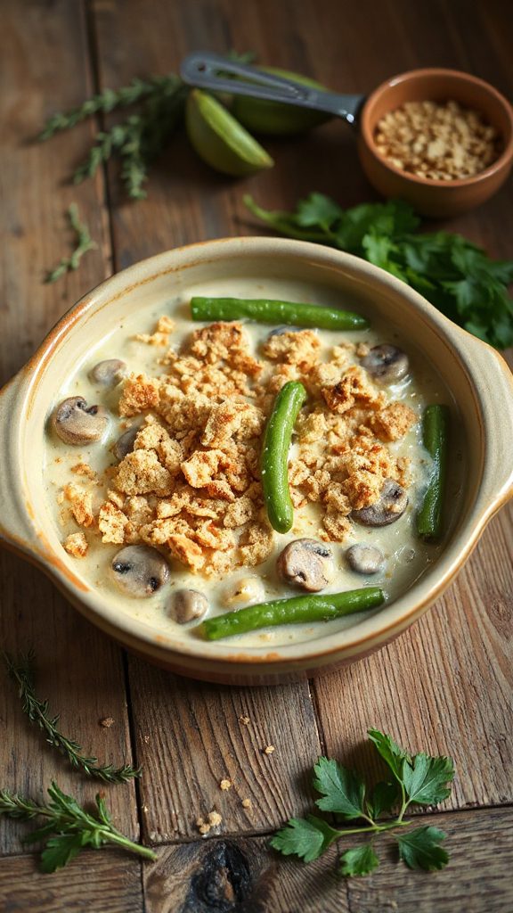 healthier green bean casserole