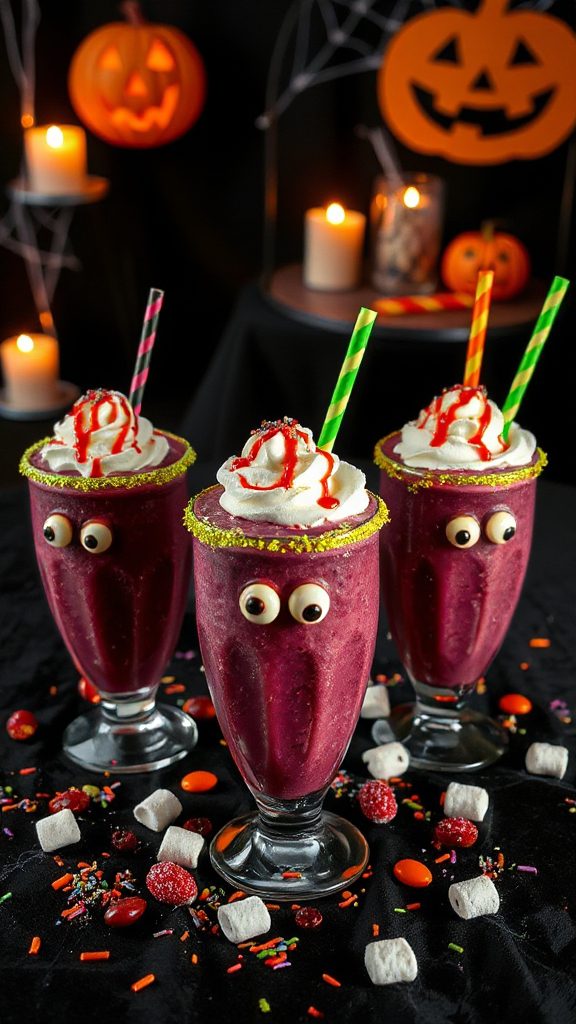 healthy berry monster smoothie