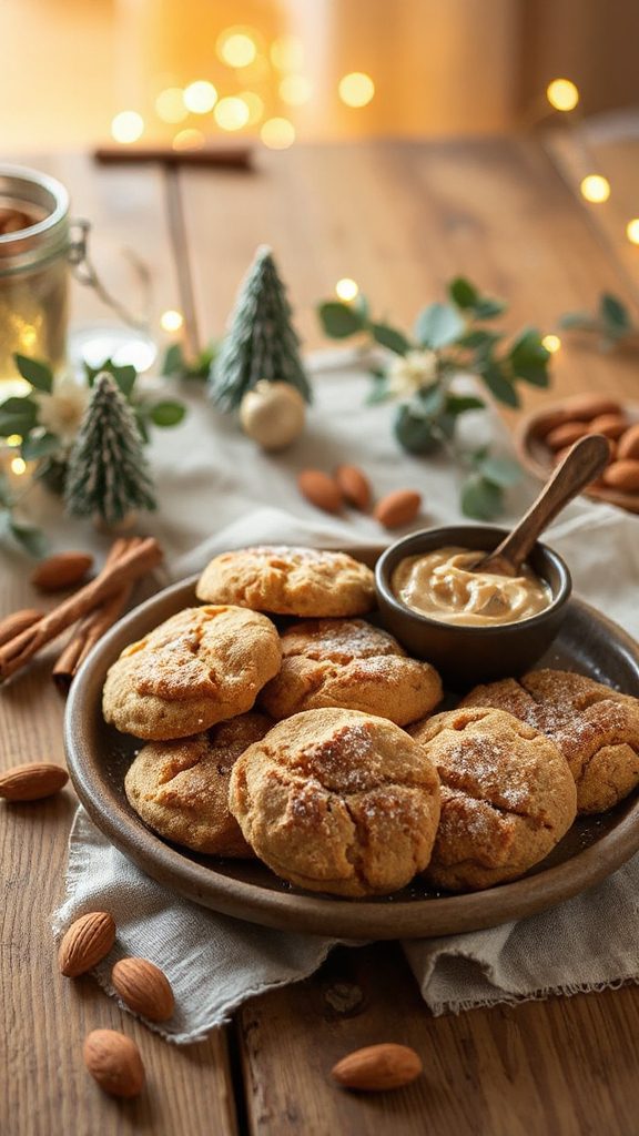 healthy cinnamon almond cookies healthy cinnamon almond cookies