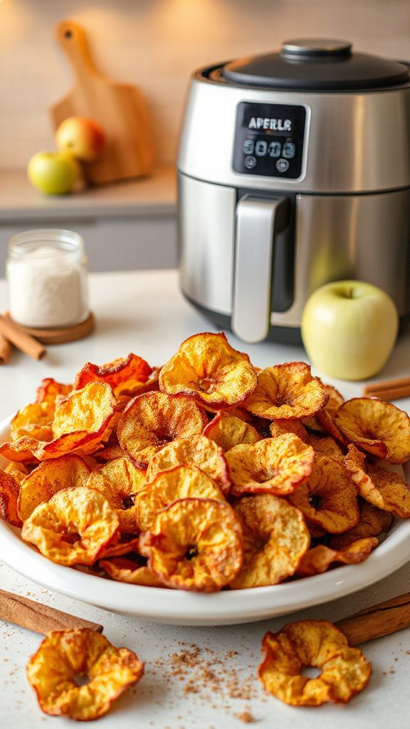 healthy cinnamon sugar chips
