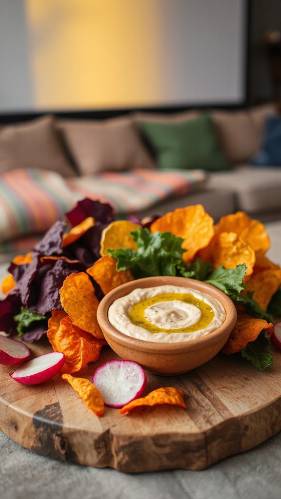 healthy crunchy veggie chips