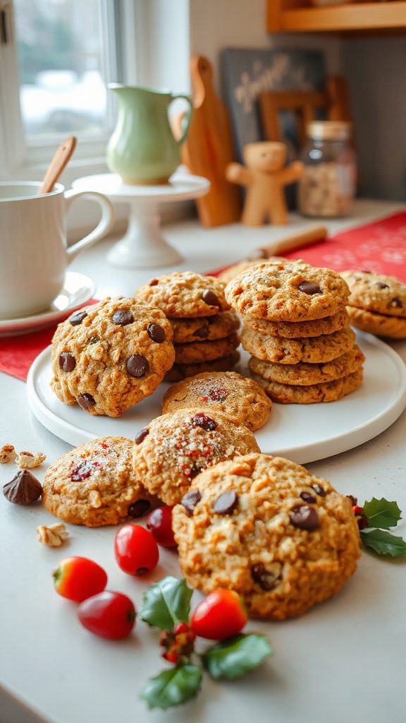 healthy festive cookie options