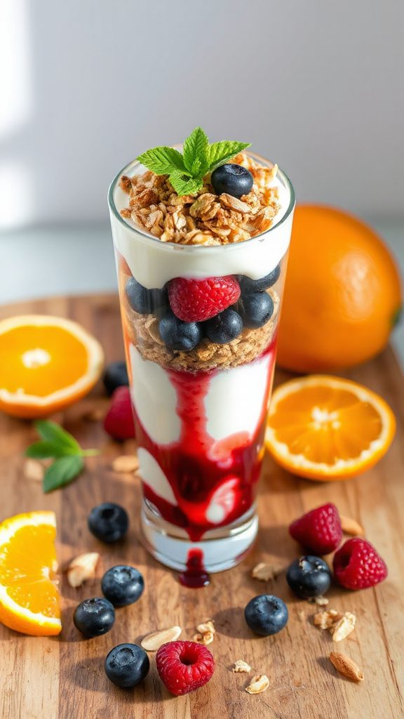 healthy greek yogurt parfait healthy greek yogurt parfait