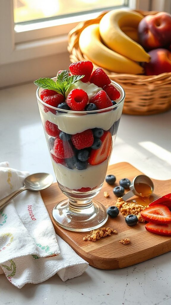 healthy greek yogurt parfaits healthy greek yogurt parfaits