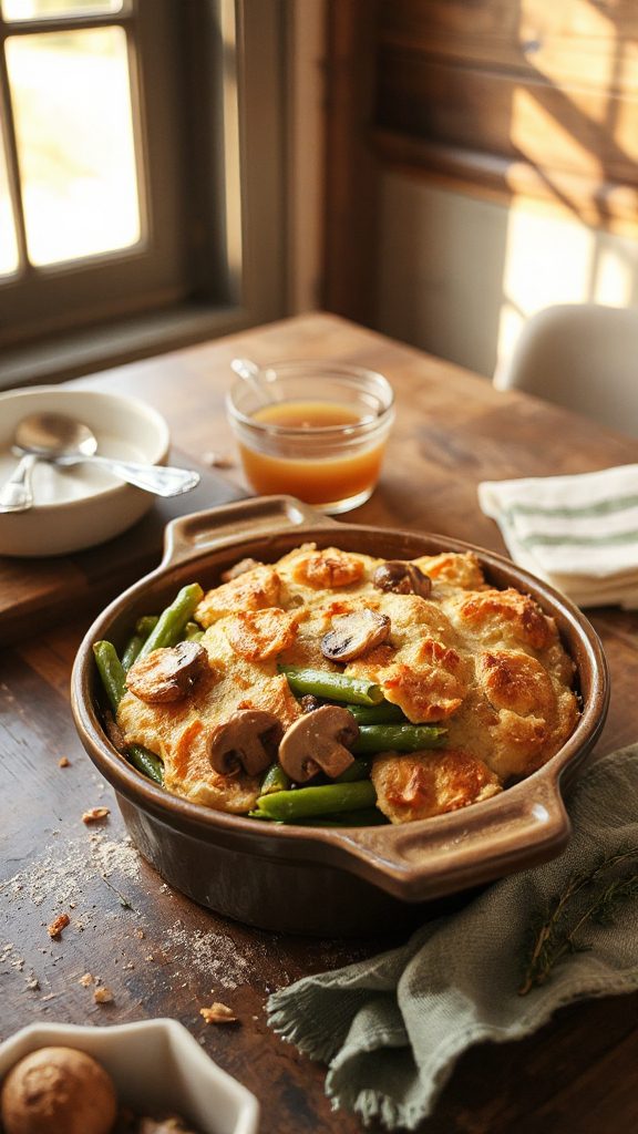 healthy green bean casserole