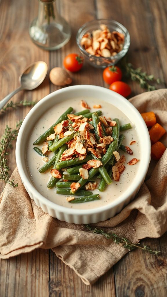 healthy low sodium green bean casserole