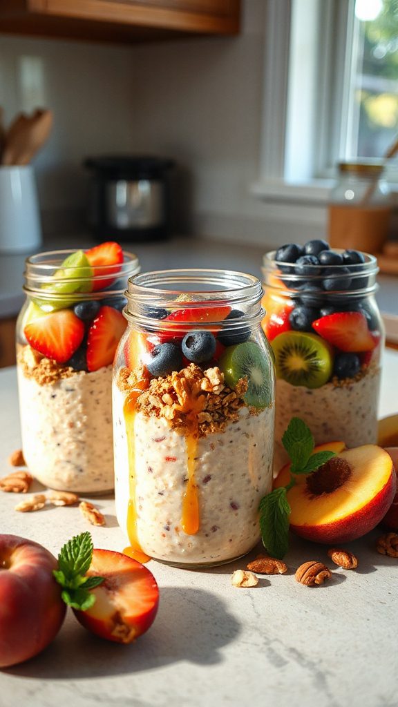 healthy overnight oats recipe