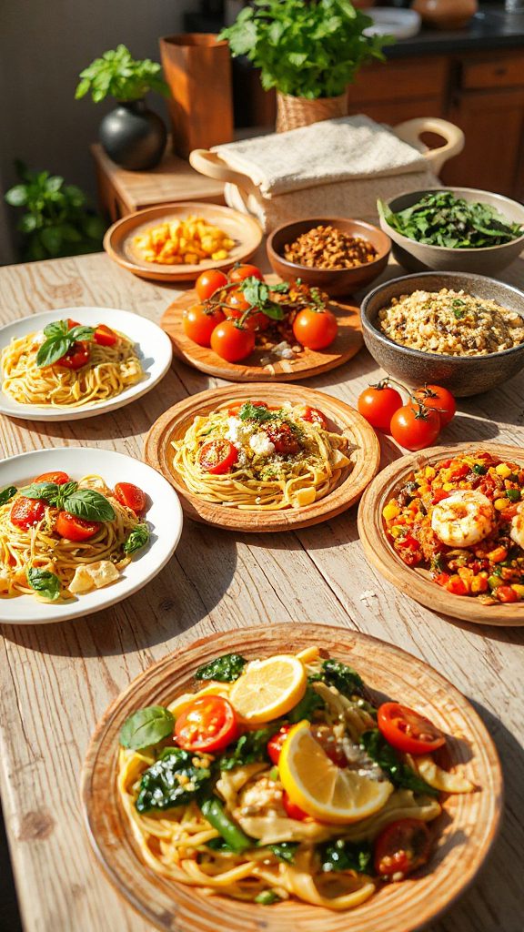 healthy pasta recipes for students