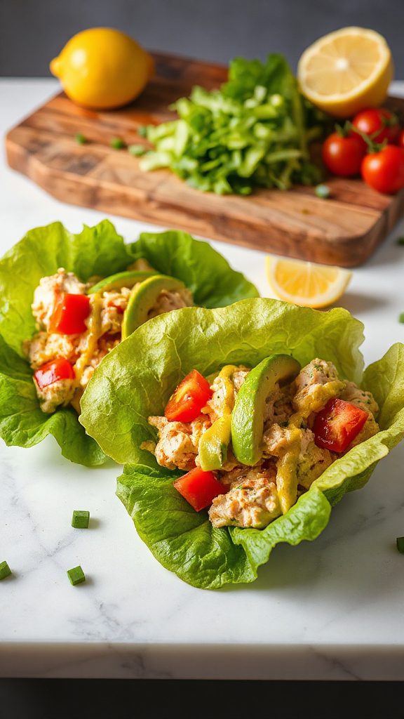 healthy tuna salad wraps healthy tuna salad wraps