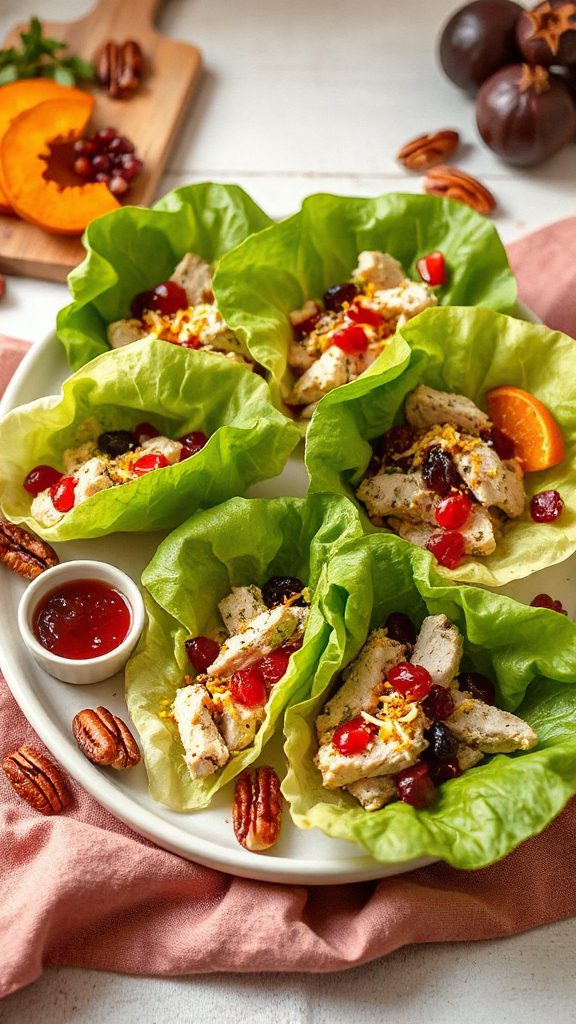 healthy turkey lettuce wraps