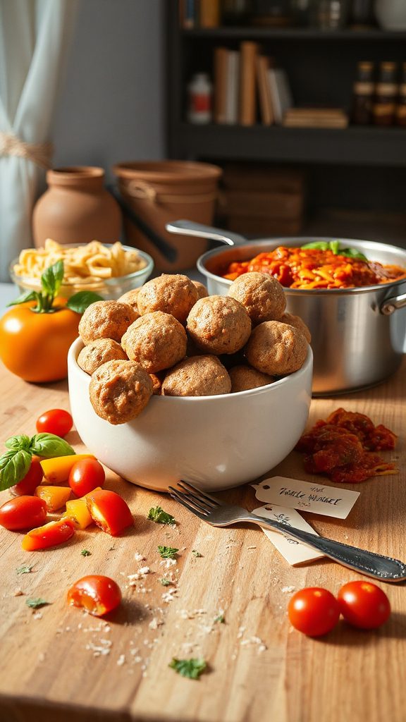 healthy turkey meatball pasta healthy turkey meatball pasta