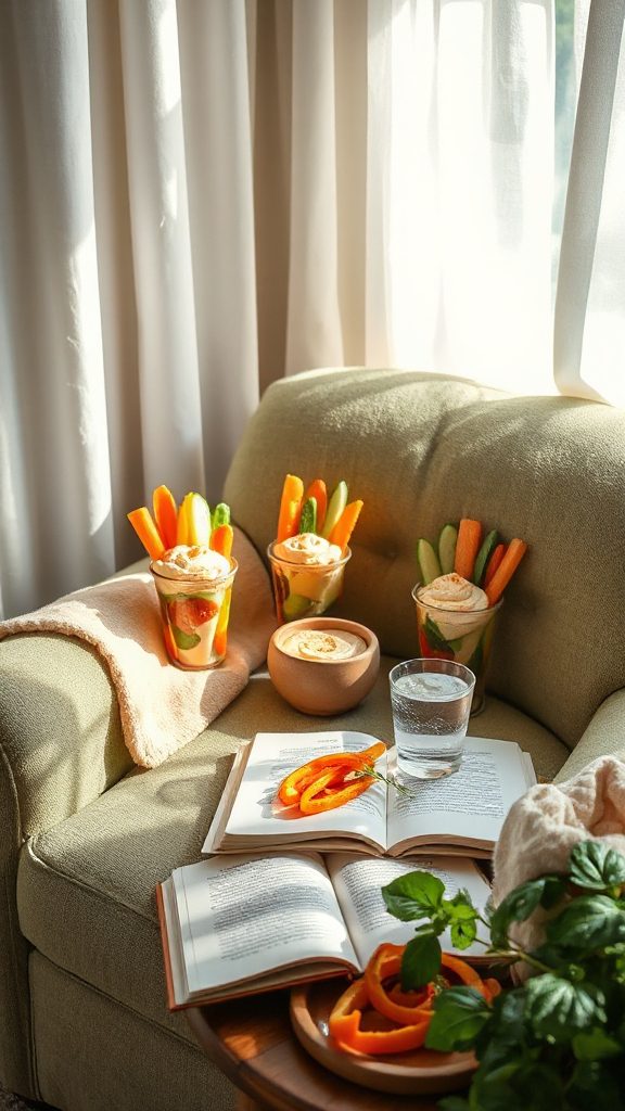 healthy veggie cups recipe