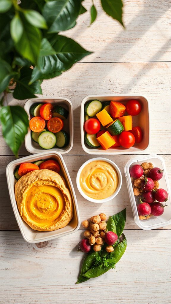 healthy veggie lunch boxes