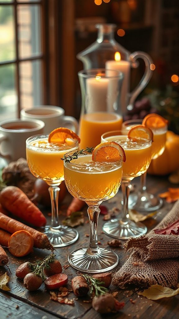heartwarming fall cocktail punch
