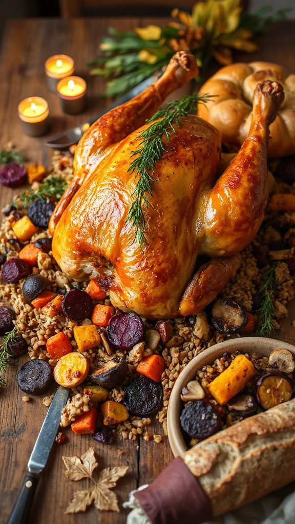 hearty ancient grain stuffing