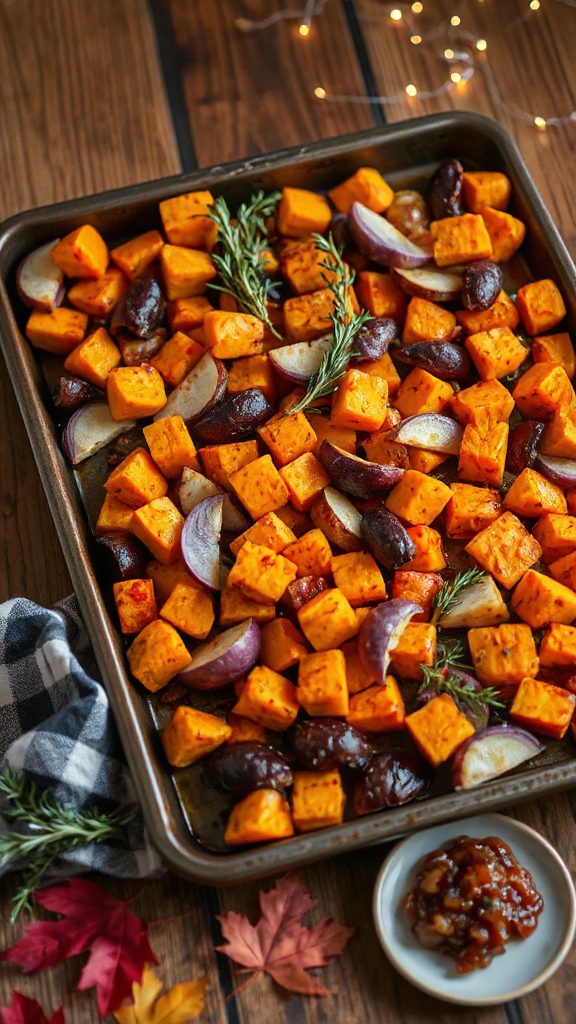 hearty autumn root vegetable hash