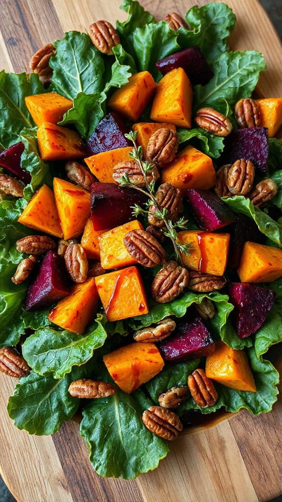 hearty autumn salad recipe