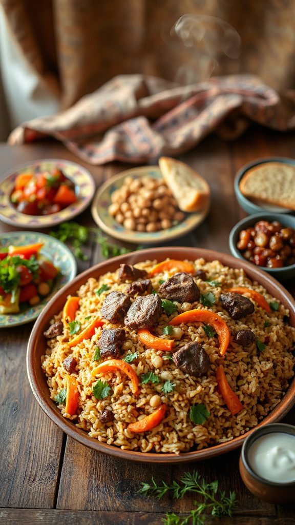 hearty beef barley plov hearty beef barley plov