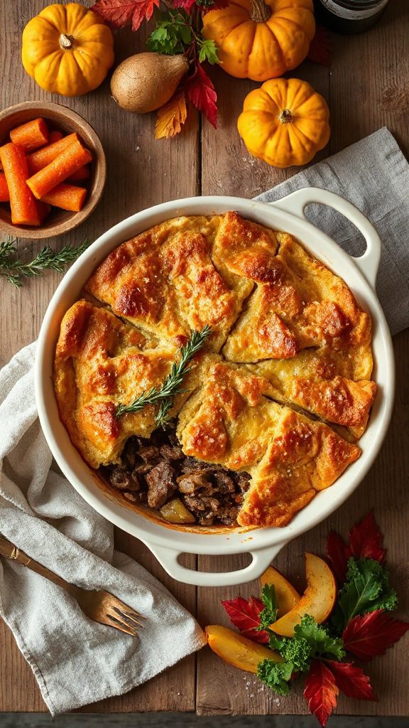 hearty beef vegetable casserole