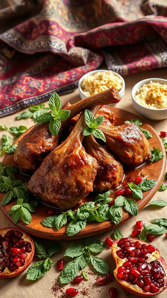 hearty braised lamb dish