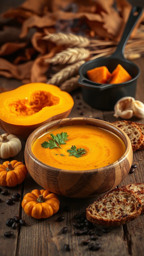 hearty butternut squash soup