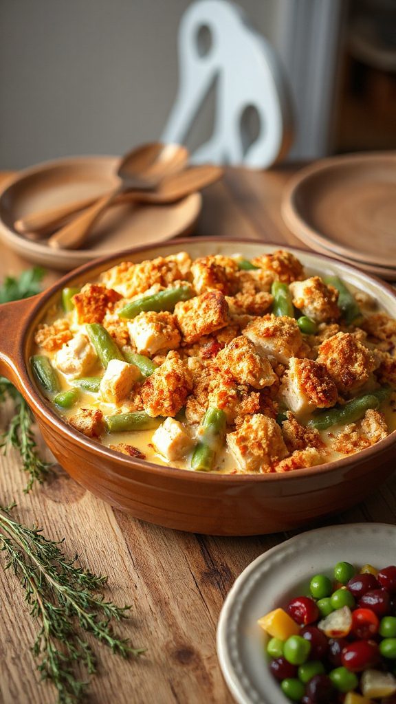 hearty chicken casserole delight