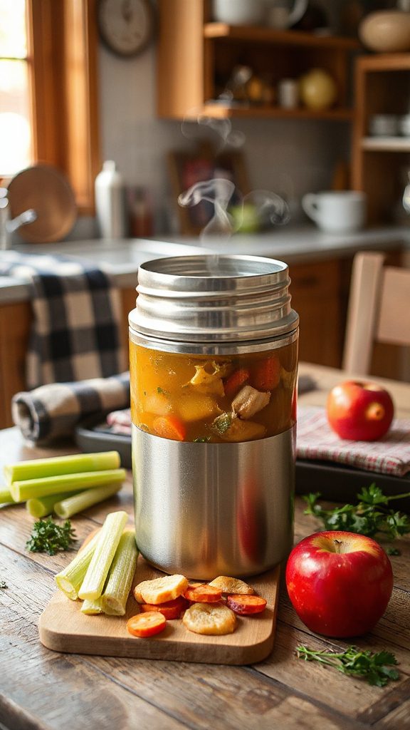 hearty chicken noodle soup