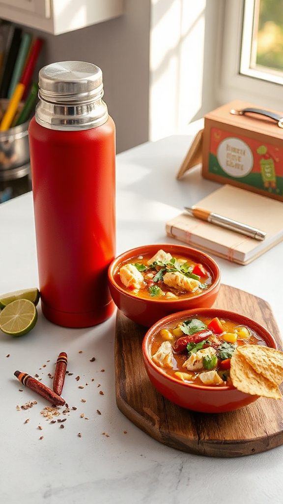 hearty chicken tortilla soup