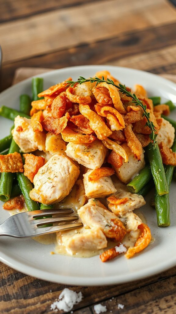 hearty chicken vegetable casserole