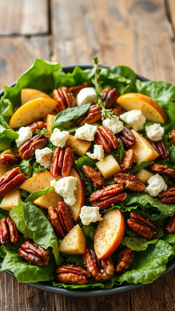 hearty fall chopped salad
