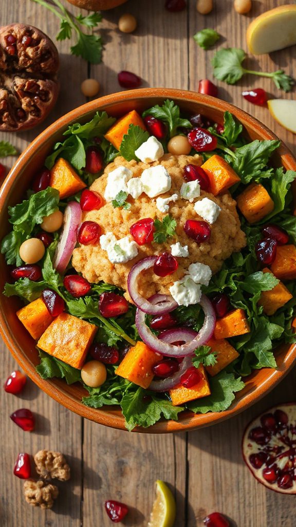 hearty fall harvest salad hearty fall harvest salad