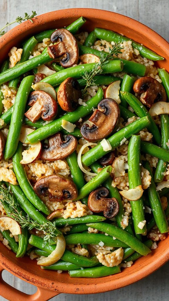 hearty green bean casserole hearty green bean casserole