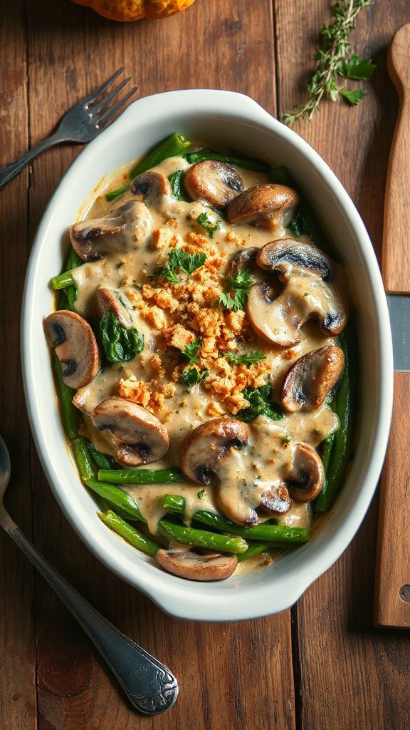 hearty green bean casserole