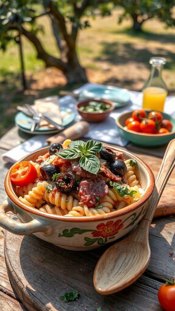 hearty italian pasta salad