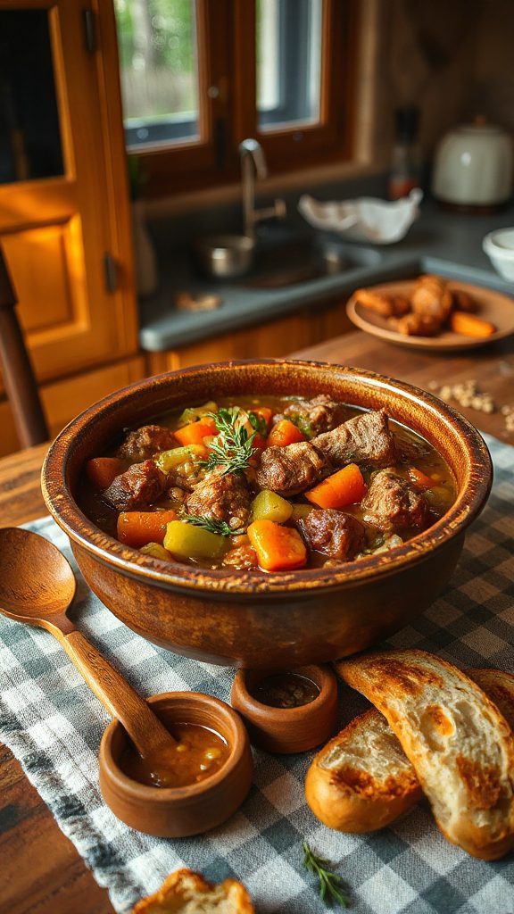 hearty lamb barley stew hearty lamb barley stew