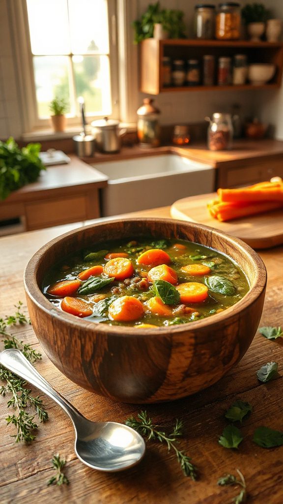 hearty lentil soup recipe