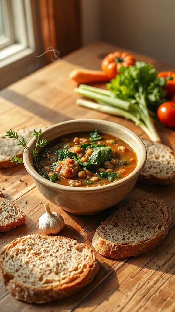 hearty lentil soup recipe