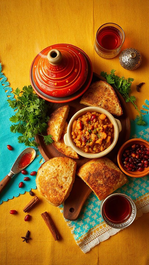 hearty moroccan lentil soup
