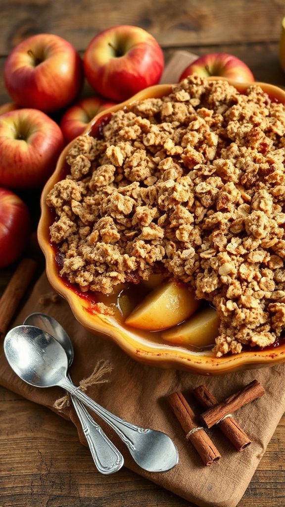 hearty oatmeal apple crisp hearty oatmeal apple crisp