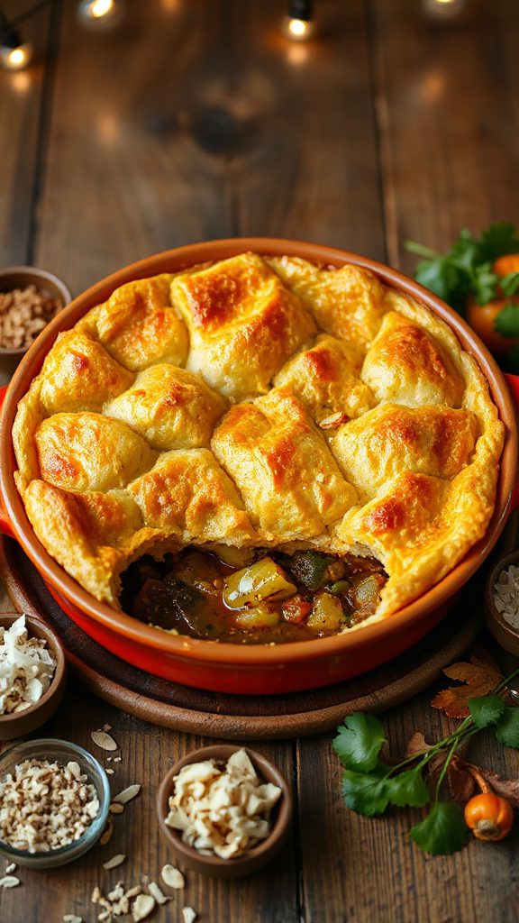 hearty potato leek bake