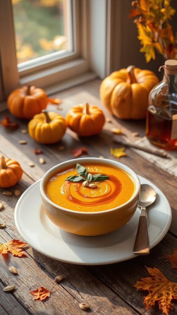hearty pumpkin maple soup hearty pumpkin maple soup