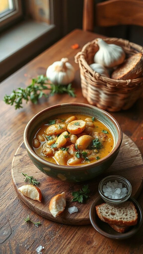 hearty roasted garlic stew hearty roasted garlic stew