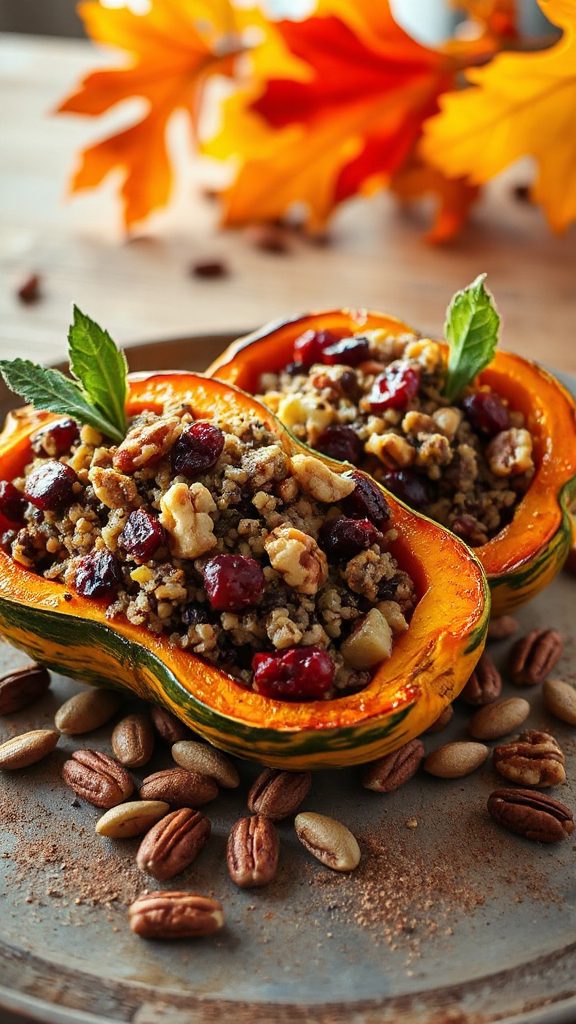 hearty stuffed acorn squash hearty stuffed acorn squash