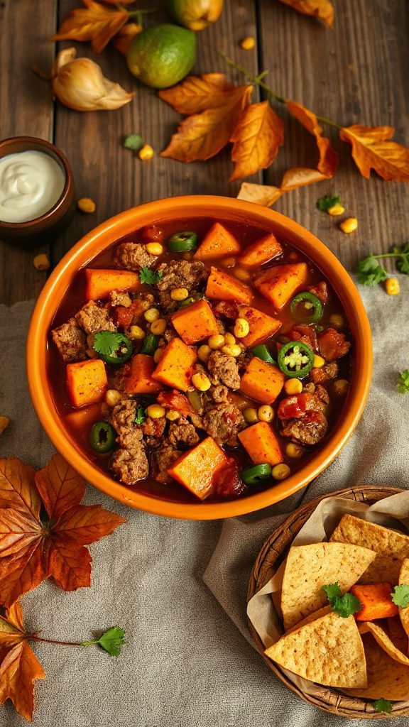 hearty sweet potato chili hearty sweet potato chili