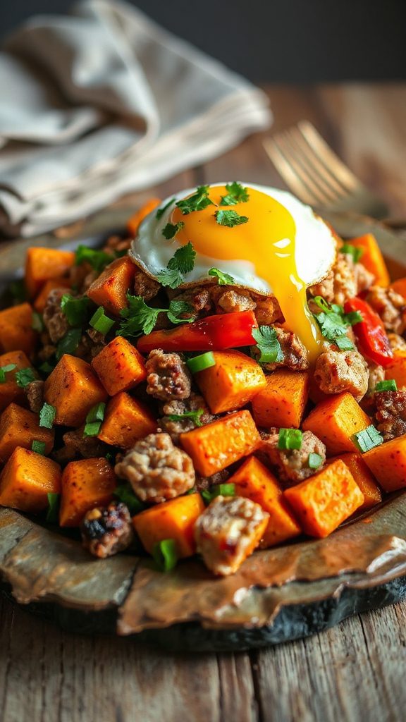hearty sweet potato hash hearty sweet potato hash